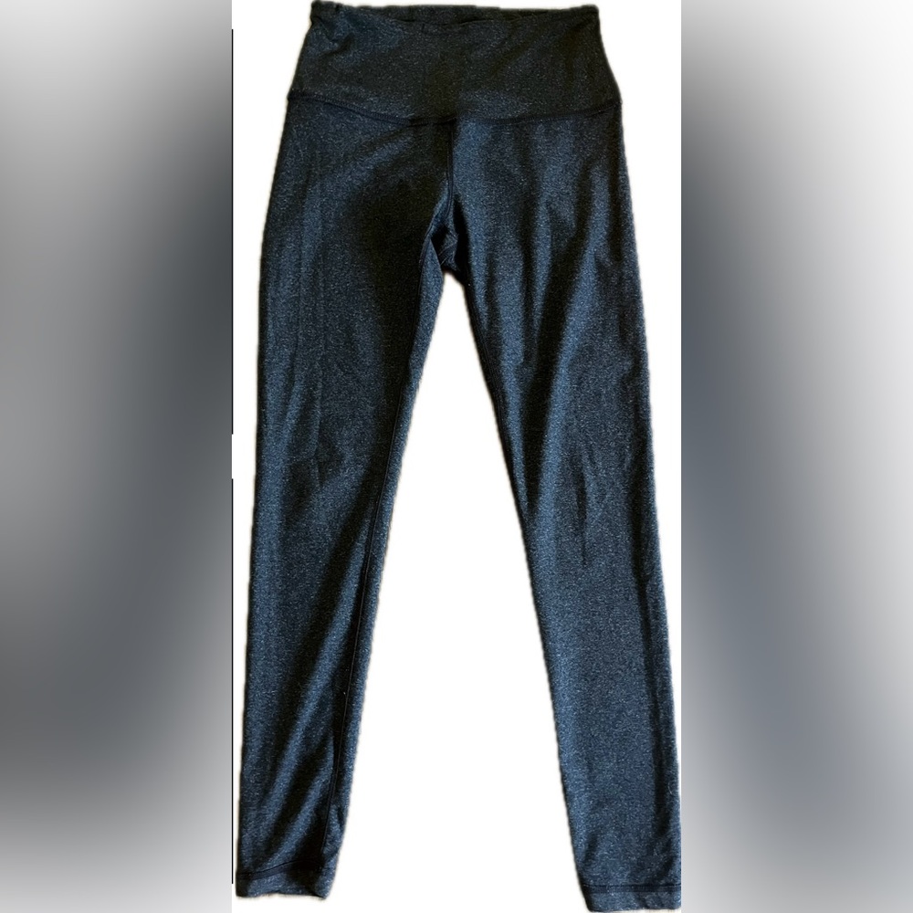 90 Degree Reflex marbled charcoal High-Waisted Yoga Leggings. Women’s Size M